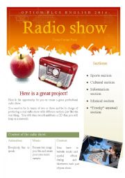 English Worksheet: Radio Show