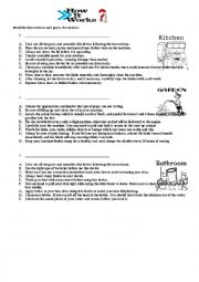 English Worksheet: How does it works?