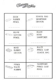 English Worksheet: The classroom - vocabulary