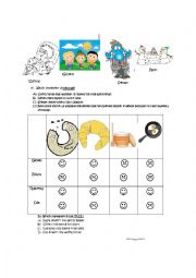 Elementary Revision (part 3) [daily routines, weather,feelings,present simple vs. cont etc..)