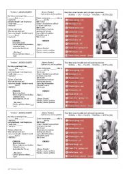 English Worksheet: ARIANA GRANDE; SONG: PROBLEM