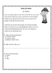 English Worksheet: Reading Comprehension 