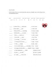 English Worksheet: Guys like gals