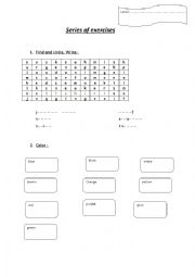 English Worksheet: exercice