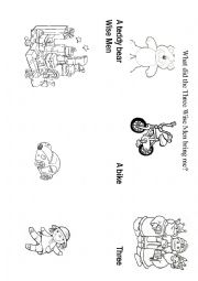 English Worksheet: What did the three wise men bring you?
