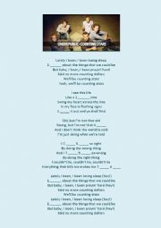 English Worksheet: Song Activity: Counting Stars by OneRepublic