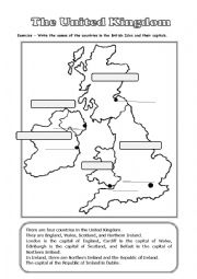 English Worksheet: The United Kingdom