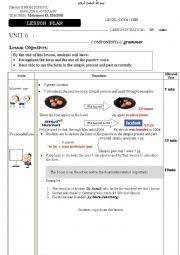 English Worksheet: Passive voice