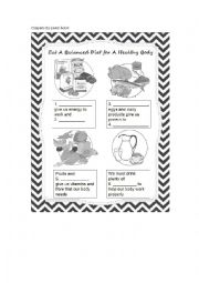English Worksheet: Healthy Lifestyle