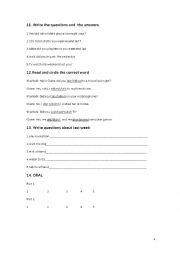 English Worksheet: passive exercises