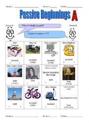 Passive Beginnings Game