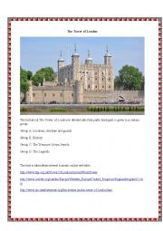 English Worksheet: The Tower of London