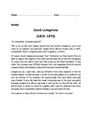 David Livingstone