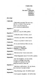 English Worksheet: Cinderella