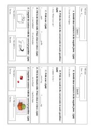 English Worksheet: Grammar quiz 