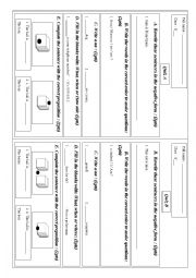 English Worksheet: Grammar quiz 