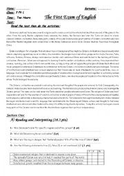 English Worksheet: islamic civilization