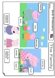 Peppa Pigs family