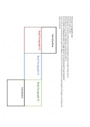English Worksheet: Writing an essay