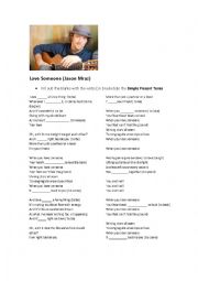 Song  Love Someone   by Jason Mraz
