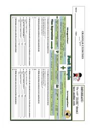 English Worksheet: Simple Past Tense