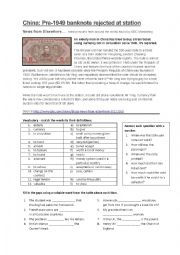 English Worksheet: Time adverbs: since, for, still, already, yet - news article and questions, grammar exercises