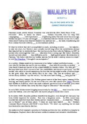 MALALAS LIFE AND SPEECH