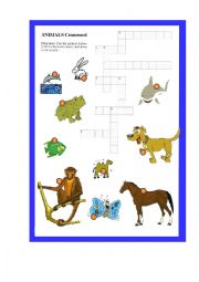 Animals crossword