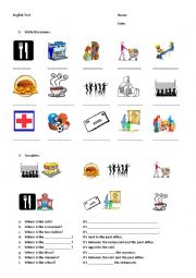 English Worksheet: LETS GO SHOPPING!