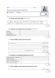 English Worksheet: listening Test BAnksy