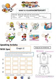 English Worksheet: Sports