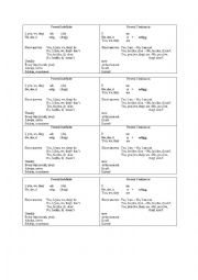 English Worksheet: Present Simple vs Present Continuous (RULES)