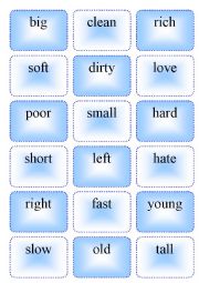 antonyms worksheets