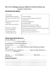 English Worksheet: The first bionic man