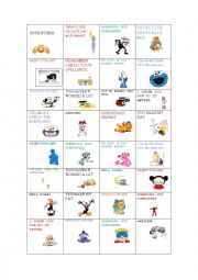 English Worksheet: Reward Stickers