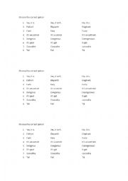English Worksheet: Choose the correct option (Well Done 3)