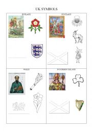 English Worksheet: UK symbols