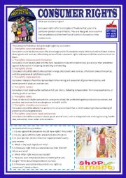 English Worksheet: Consumer Rights