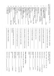 English Worksheet: Future Tense Excercises