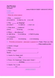 English Worksheet: Asking and giving suggestions