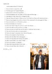 English Worksheet: Hancock