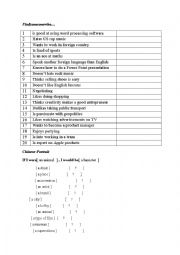 English Worksheet: IceBreakers for Business and General English Lessons