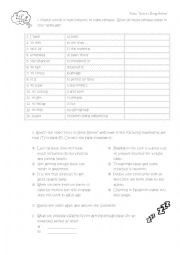 English Worksheet: How to Sleep Better