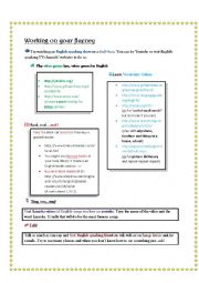 English Worksheet: Boost your fluency