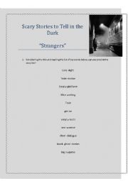 English Worksheet: Video lesson. Scary Stories to Tell in the Dark.