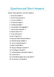 Questions_Short Answers