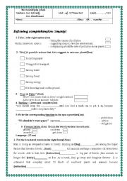 Mid-term test n2 9th form