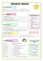 English Worksheet: Present Simple Tense