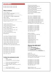 English Worksheet: UPtown