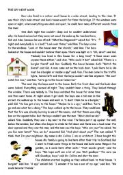 English Worksheet: THE SPY NEXT DOOR